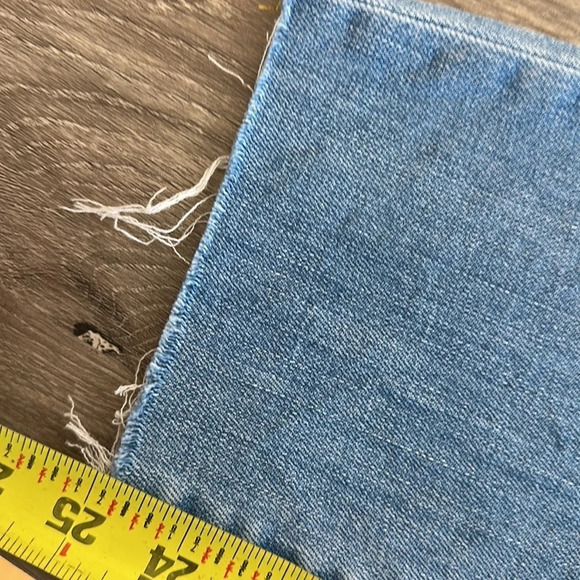 YUMMIE by Heather Thompson slim boyfriend size 25 worn once - Picture 11 of 12